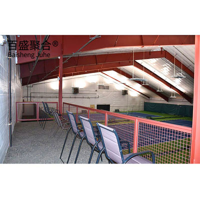 Cour de basket-ball légère bâtiment métallique avec peinture et C.Z.