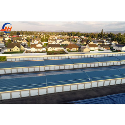 Tolérance ± 1% Norme ASTM 15*30*3 Entrepôt de structure en acier pour bâtiment commercial