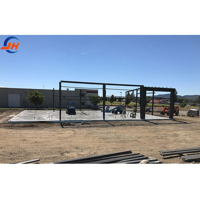 15*30*3 Matériau de construction préfabriqué pour entrepôts en acier avec conception légère