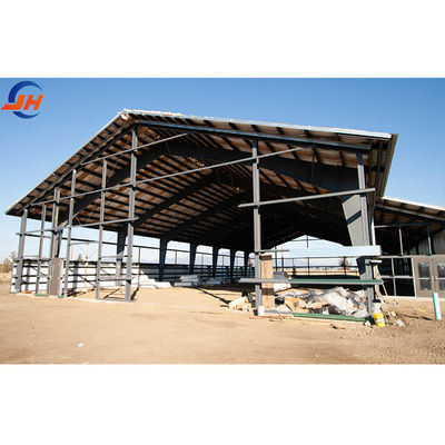 15*30*3 Matériau de construction préfabriqué pour entrepôts en acier avec conception légère