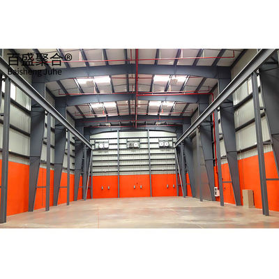 ASTM Standard galvanisé à chaud H Beam Metal Frame Steel Frame Fabrication à l'entrepôt