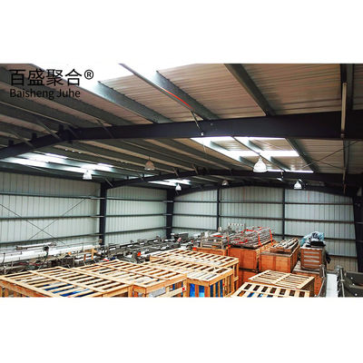ASTM Standard galvanisé à chaud H Beam Metal Frame Steel Frame Fabrication à l'entrepôt