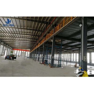 Acier léger Q355 Q235 Cadre Structure préfabriquée en acier Hangar pour entrepôt Maison d'atelier