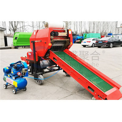 Élevage de l'acier et de l'élevage Construction 80 kg Bouleuse à paille ronde avec service de coupe