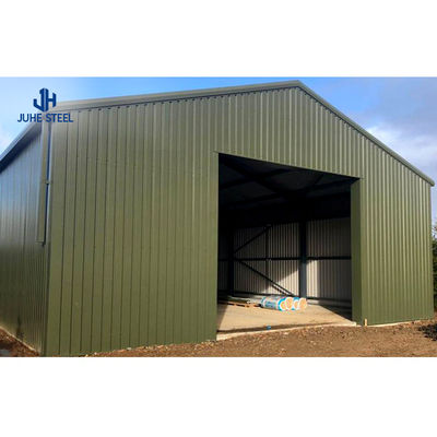 Entrepôt de charpente en acier galvanisé certifié CE/ISO9001 pour bâtiments préfabriqués