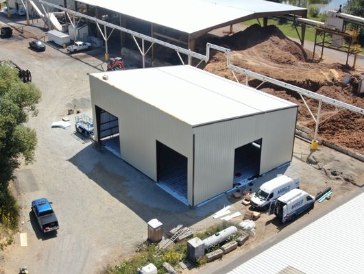 Entrepôt de charpente en acier galvanisé certifié CE/ISO9001 pour bâtiments préfabriqués
