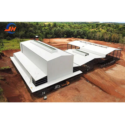 Q235 Q355B Structure de cadre métallique en acier Matériaux de construction préfabriqués pour atelier