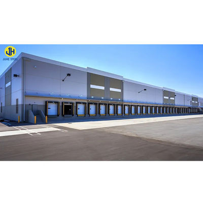 Structure de cadre métallique en acier préfabriqué sur mesure pour les bâtiments de qualité Q235 Q355B