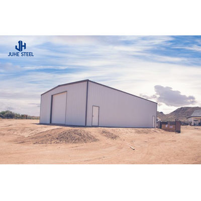 Entrepôt métallique préfabriqué avec service de découpe et canal d'acier de forme C.Z.