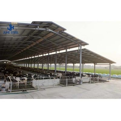 Structure préfabriquée en acier, écurie de bétail, hauteur de 2 à 10 mètres