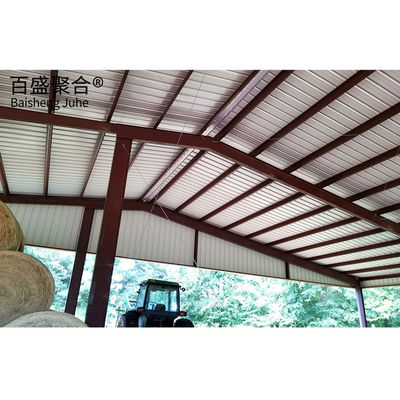 Structure en acier léger Ferme laitière, étable de vache avec qualité Q235/Q345B et installation facile