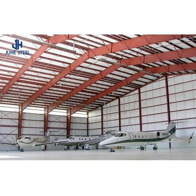 Structure de cadre spatial de treillis en acier soudé polyvalent pour la construction de terminaux aéroportuaires