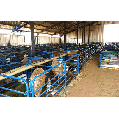 Étagères métalliques en acier Étagères pour vaches et porcs Étagères préfabriquées Étagères pour volailles Construction de portes à rouleaux