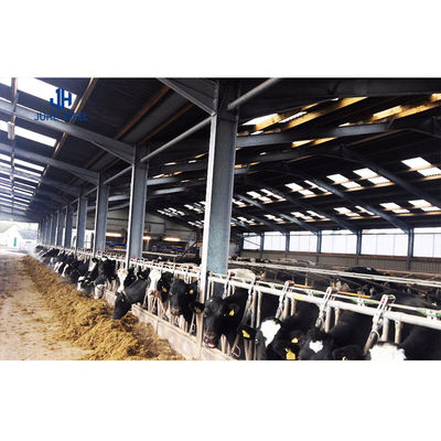 Étagères métalliques en acier Étagères pour vaches et porcs Étagères préfabriquées Étagères pour volailles Construction de portes à rouleaux