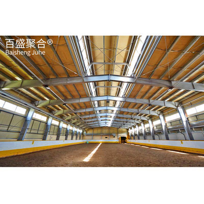 fenêtre en alliage d'aluminium grange préfabriquée entrepôt agricole peint