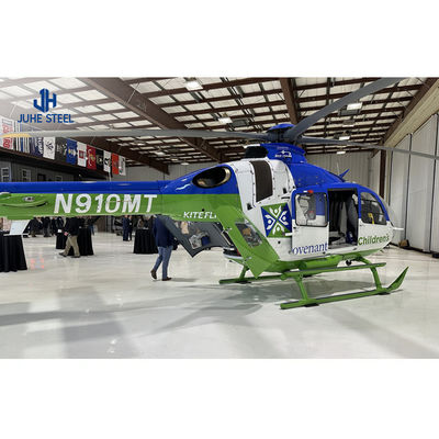 Tolérance ± 1% Hangar d'avion mobile léger préfabriqué pour le bâtiment métallique de style 2019