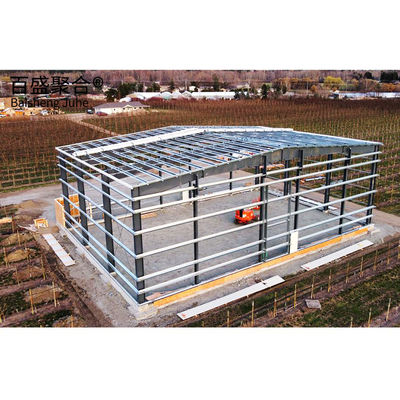 Panneau sandwich isolant Structure en acier Entrepôt agricole préfabriqué