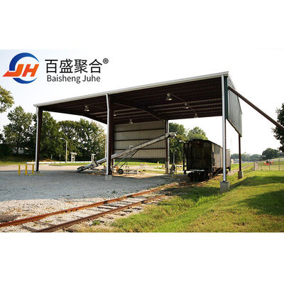Décoiling Structure préfabriquée en acier entrepôt industriel entrepôt de stockage prix