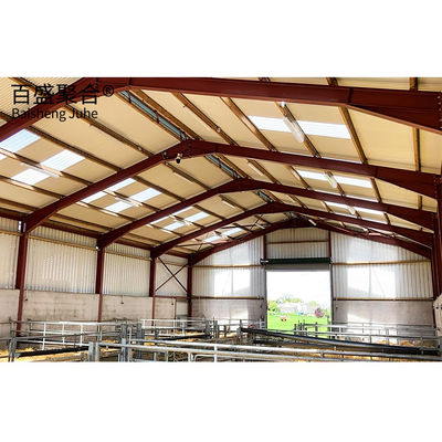 Structure en acier préfabriquée pour la maison de volaille