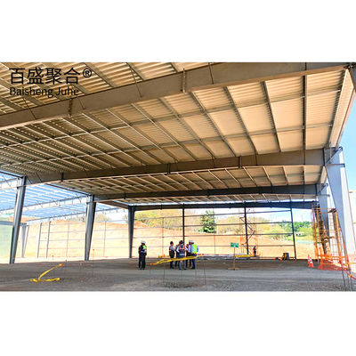 Q235B/Q345B Structure en acier léger à faible teneur en carbone Conception d'atelier pour bâtiment sur mesure