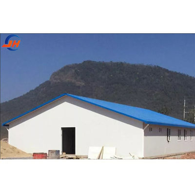 Structures en acier pour fenêtres en alliage d'aluminium pour poulaillerie préfabriquée