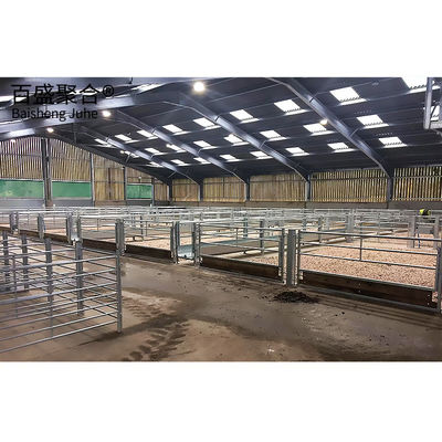 Structures en acier pour fenêtres en alliage d'aluminium pour poulaillerie préfabriquée