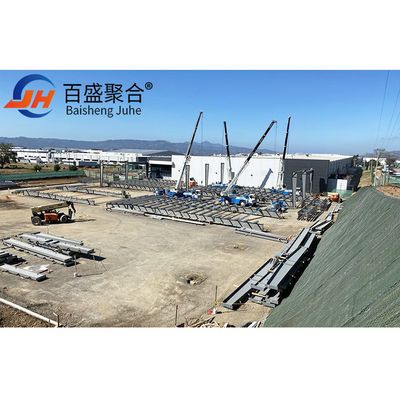 Matériau de cadre d'atelier de construction de structures en acier avec tolérance ± 1% et GB standard