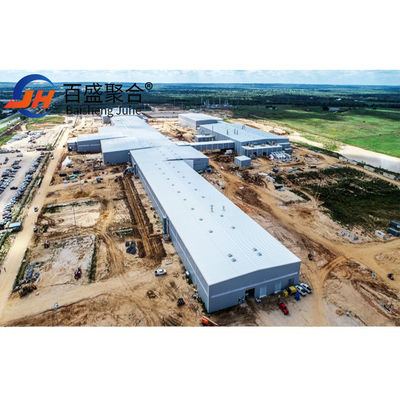 Structure de cadre en acier entrepôt métallique préfabriqué pour l'atelier industriel