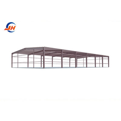 Construction de structure en acier renforcé de conception moderne pour un hangar d'avion de construction rapide