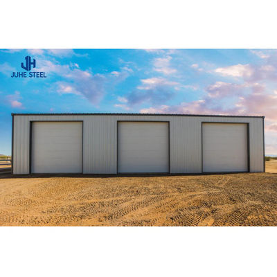 Q235B/Q345B Bâtiment de garage métallique en acier à faible teneur en carbone avec structure préfabriquée