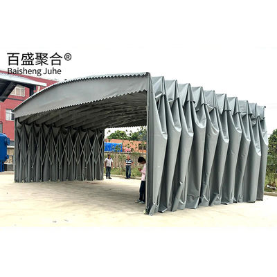 Matériau d'acier Carport rétractable Garage pliable Tente de tolérance pour caravane et carport