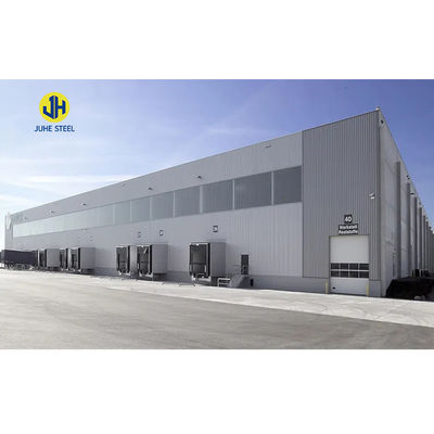 Atelier de fabrication d'acier industriel avec structure à l'épreuve de l'humidité et cadre galvanisé
