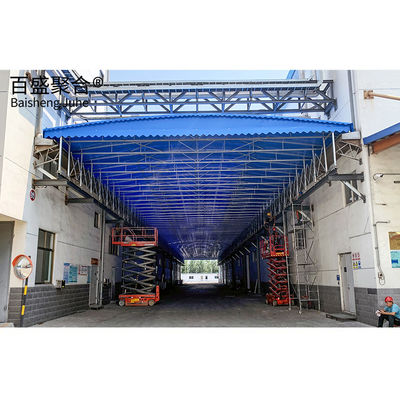 Matériau d'acier Carport rétractable Garage pliable Tente de tolérance pour caravane et carport