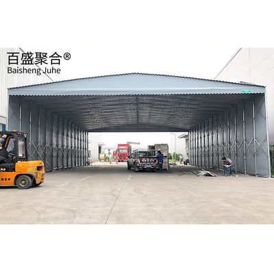 Canopy extérieur facilement amovible Parfait pour le stockage d'entrepôt et d'atelier d'acier