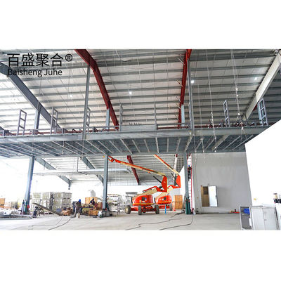 Construction de grande envergure en acier solide en forme de H