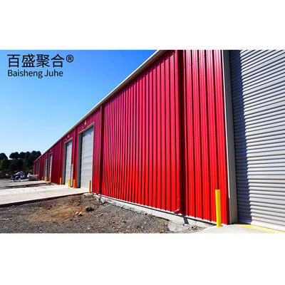 Construction d'entrepôts avec cadre en acier certifié ISO9001 2008/CE/BV Structure préfabriquée