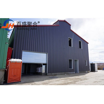 Service de traitement de soudage Structure préfabriquée en acier Entrepôt d'atelier pour le stockage