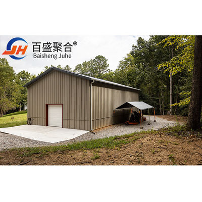 Atelier de préfabrication sur mesure en acier structural en acier pour grands kits de parking et de garage