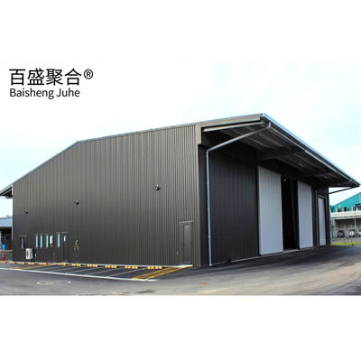 Cadre métallique préfabriqué Q235 Q355B Grade Structure d'acier personnalisée Ateliers usines