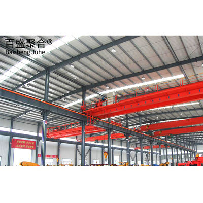 Cadre métallique préfabriqué Q235 Q355B Grade Structure d'acier personnalisée Ateliers usines