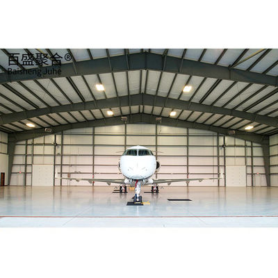 Catégorie Q235/Q345B Structure préfabriquée en acier Hangar d'avion pour entrepôt de stockage