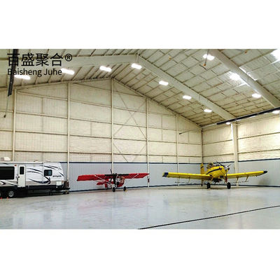 Catégorie Q235/Q345B Structure préfabriquée en acier Hangar d'avion pour entrepôt de stockage