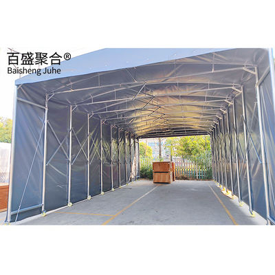 Tente en aluminium 30x50 avec structure en acier et service de traitement de flexion