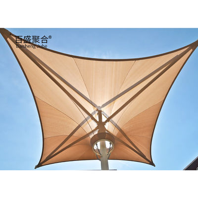 PVC PVDF PTFE Auto ombre de soleil Carport Membrane de l' ombre de soleil Pour l' extérieur