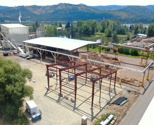 Q235/Q345B Grade C.Z Forme de l'acier en acier de la structure de l'entrepôt