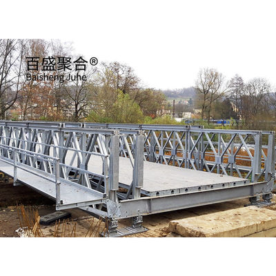 Pont métallique pour piétons Pont piétonnier en acier pour une seule voie Largeur 4,2 m