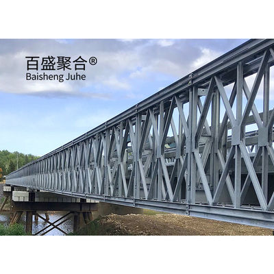 Pont métallique pour piétons Pont piétonnier en acier pour une seule voie Largeur 4,2 m