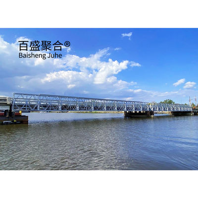Pont piétonnier en acier HD200 pour double voie largeur 7,35 m