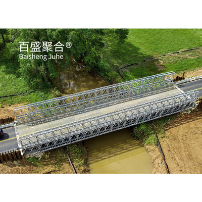 Pont piétonnier en acier HD200 pour double voie largeur 7,35 m