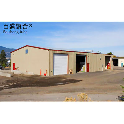 Q235/Q345B Construction d'entrepôt de structure en acier pour la construction de stockage préfabriqué